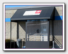 Another Custom Commercial Awning made and installed by Image Awnings
