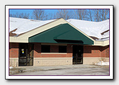 Another Custom Commercial Awning made and installed by Image Awnings