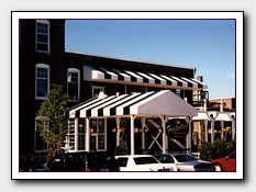 Another Custom Commercial Awning made and installed by Image Awnings