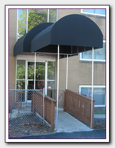 Another Custom Commercial Awning made and installed by Image Awnings