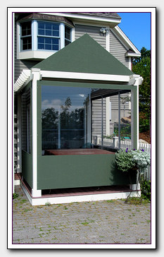 Another Custom Residential Awning made and installed by Image Awnings