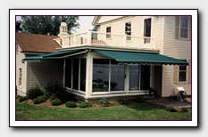 Another Custom Retractable / Motorized Awning made and installed by Image Awnings