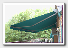 Another Custom Retractable / Motorized Awning made and installed by Image Awnings