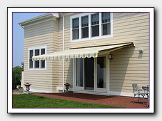 Another Custom Retractable / Motorized Awning made and installed by Image Awnings