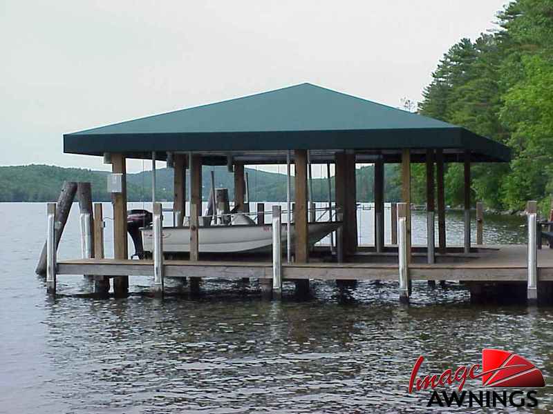 custom boathouse & dock canopies 18