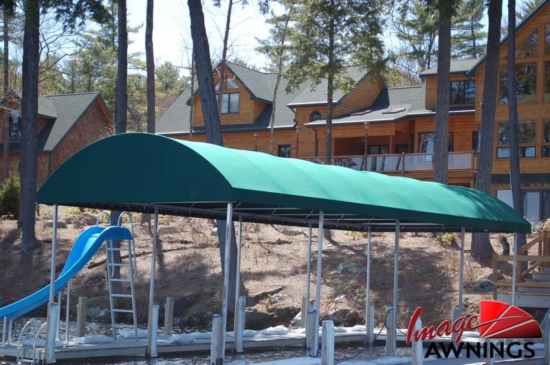 custom boathouse & dock canopies 3
