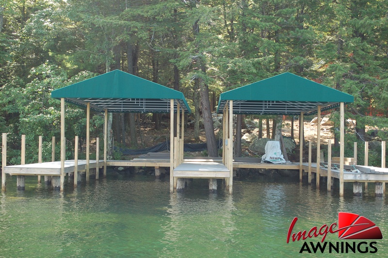 custom boathouse & dock canopies 10