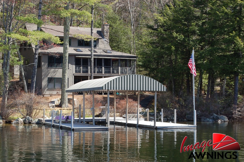 custom boathouse & dock canopies 5