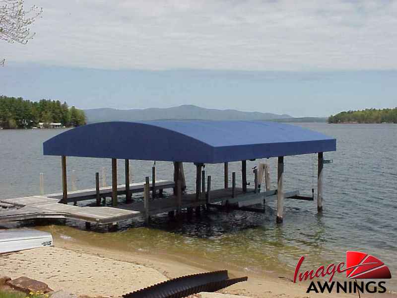 custom boathouse & dock canopies 21