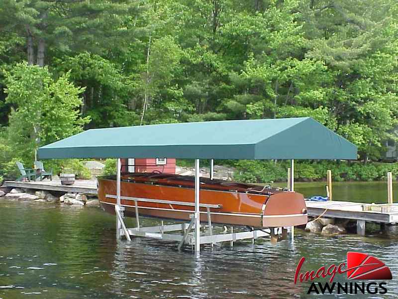 custom boathouse & dock canopies 19